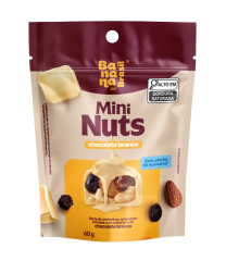 NUTSBITES CHOCOLATE BRANCO 60G
