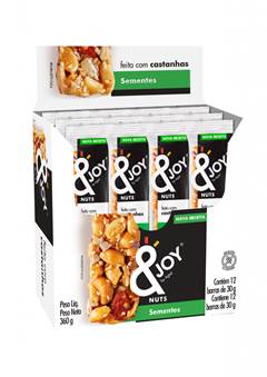 BARRA &JOY  SEMENTES 30G