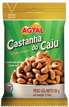 CASTANHA DE CAJU  AGTAL 50G