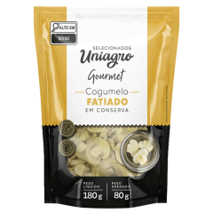 COGUMELO FATIADO DOY PACK UNIAGRO 80G