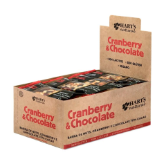 BARRA NUTS CRANBERRY CHOCOLATE 35G
