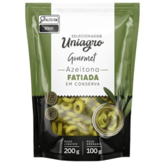 AZEITONA VERDE FATIADA DOY PACK 100G