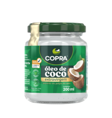 OLEO DE COCO EXTRA VIRGEM COPRA 200ML