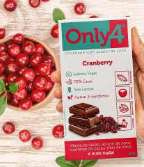 ONLY4 CRANBERRY 70G