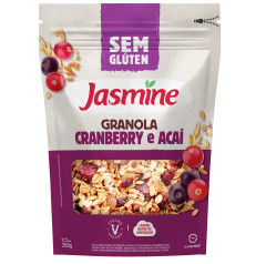 GRANOLA S/ GLUTEN CRANBERRIES/AÇAÍ 250G