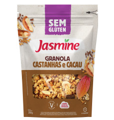 GRANOLA S/ GLUTEN CASTANHAS E CACAU 250G