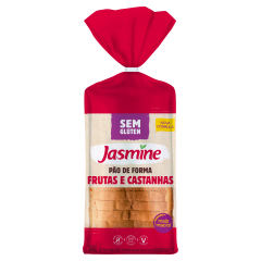 PAO FRUTAS E CASTANHAS SEM GLUTEN 350G