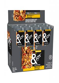BARRA &JOY PROTEINA BANANA CANELA 35G