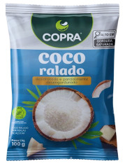COCO RALADO FINO PURO S/ ACUCAR 100G