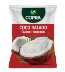 COCO RALADO FINO UMIDO E ADOCADO 100G