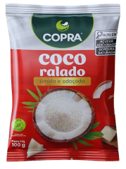 COCO RALADO FINO UMIDO E ADOCADO 100G