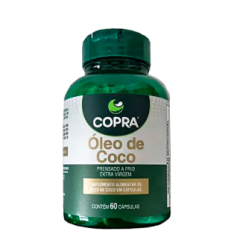 CAPSULA OLEO DE COCO EXTRA VIRGEM 60 UN