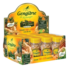 GENGIBRE CRISTALIZADO C/ ABACAXI 40G
