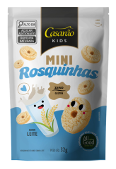 ROSQUINHA DE LEITE ARROZ 32G