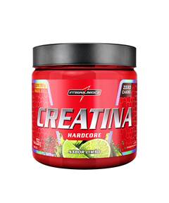 CREATINA HARDCORE SABOR LIMÃO 350G