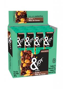 BARRA &JOY ZERO AVELA/NIBS 25G