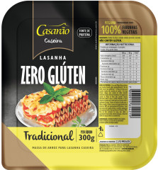 MASSA TRADICIONAL DE LASANHA 300G