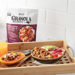 GRANOLA AUSTR. CAST. MELADO CANELA 300G