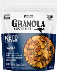 GRANOLA AUSTR. LOW CARB KETO PAÇOCA 300G