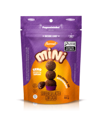 MINI BOMBOM SABOR BRIGADEIRO 60G