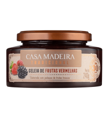 GELEIA TRADICIONAL FRUTAS VERMELHAS 240G