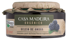 GELEIA ORGÂNICA AMORA C/ PEDAÇOS 240G
