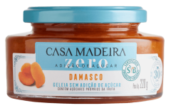 GELEIA ZERO DAMASCO 220G
