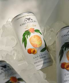 CHA BRANCO COM PÊSSEGO 269ML
