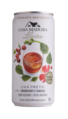 CHA PRETO COM CRANBERRY E HIBISCO 269ML