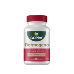 CAPS. DERMOGENO COM VITAMINA C 60 UN