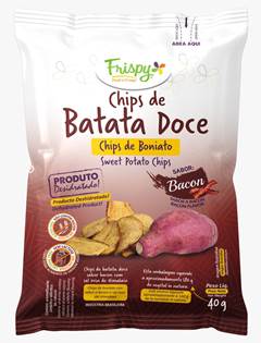 FRISPY CHIPS BATATA DOCE BACON 40G