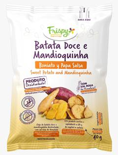 FRISPY CHIPS BAT  DOCE MANDIOQUINHA 40G