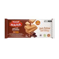 WAFER ZERO ACUCAR CHOCOLATE 78G
