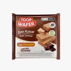 WAFER  ZERO ACUCAR CHOCOLATE 32G
