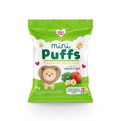 MINI PUFFS BRÓCOLIS E MAÇÃ 15G