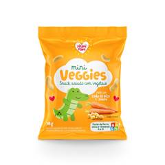 MINI VEGGIES GRÃO DE BICO E CENOURA 18G