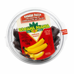 BANANA PASSA CHOC. AO LEITE  150G