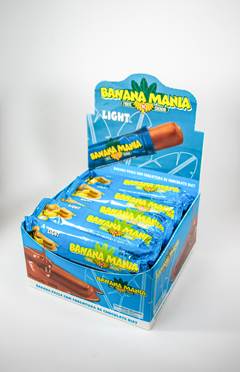 BANANA PASSA CHOC. AO LEITE LIGHT  28G