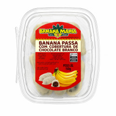 BANANA PASSA CHOC. BRANCO  150G