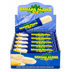 BANANA PASSA CHOC. BRANCO  LIGTH28G