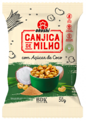 CANJICA DE MILHO COM ACUCAR DE COCO 50G