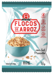 FLOCOS DE ARROZ INTEGRAL SAL MARINHO 40G