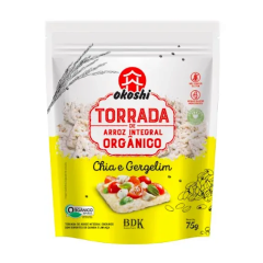 TORRADAS ARROZ ORG  CHIA E GERGELIM 75G
