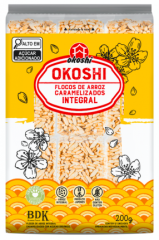 OKOSHI INT. CARAM. C/ ACUCAR ORG. 200G