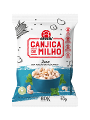 CANJICA DE MILHO ZERO ACUCAR 40G