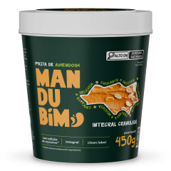 PASTA AMENDOIM INTEGRAL GRANULADO 450G