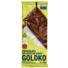 BARRA DE CHOCOLATE AO LEITE VEGANO 80G