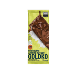 BARRA DE CHOCOLATE AO LEITE VEGANO 20G