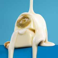 BOMBOM CHOCOLATE BRANCO  PISTACHE 15G