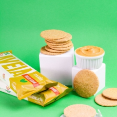 BISC. SO DE AVEIA QUEIJO VEGANO 100G